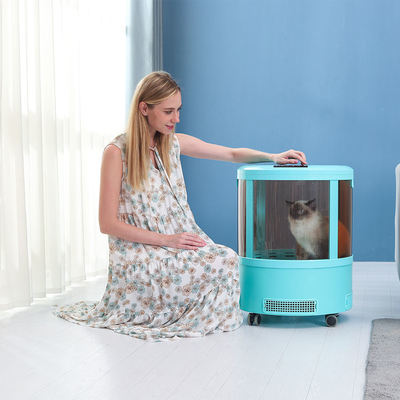 Πλαστικό μεγάλο διάστημα 64×64×84cm κιβωτίων 2650W στεγνωτήρων τρίχας της Pet για το σκυλί